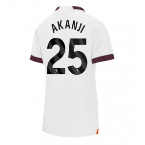 Manchester City Manuel Akanji #25 Bortatröja Dam 2023-24 Kortärmad